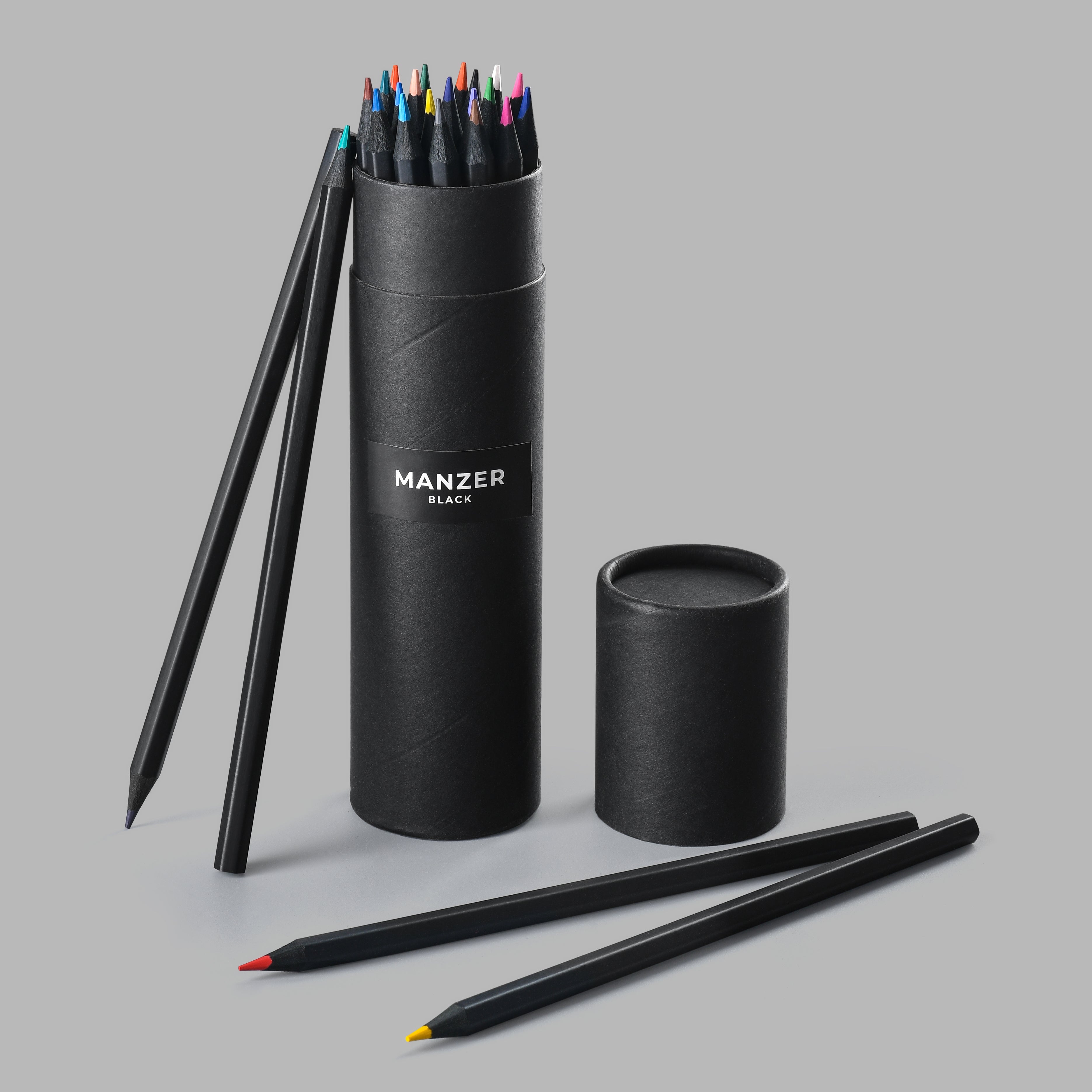 Black Color Pencils