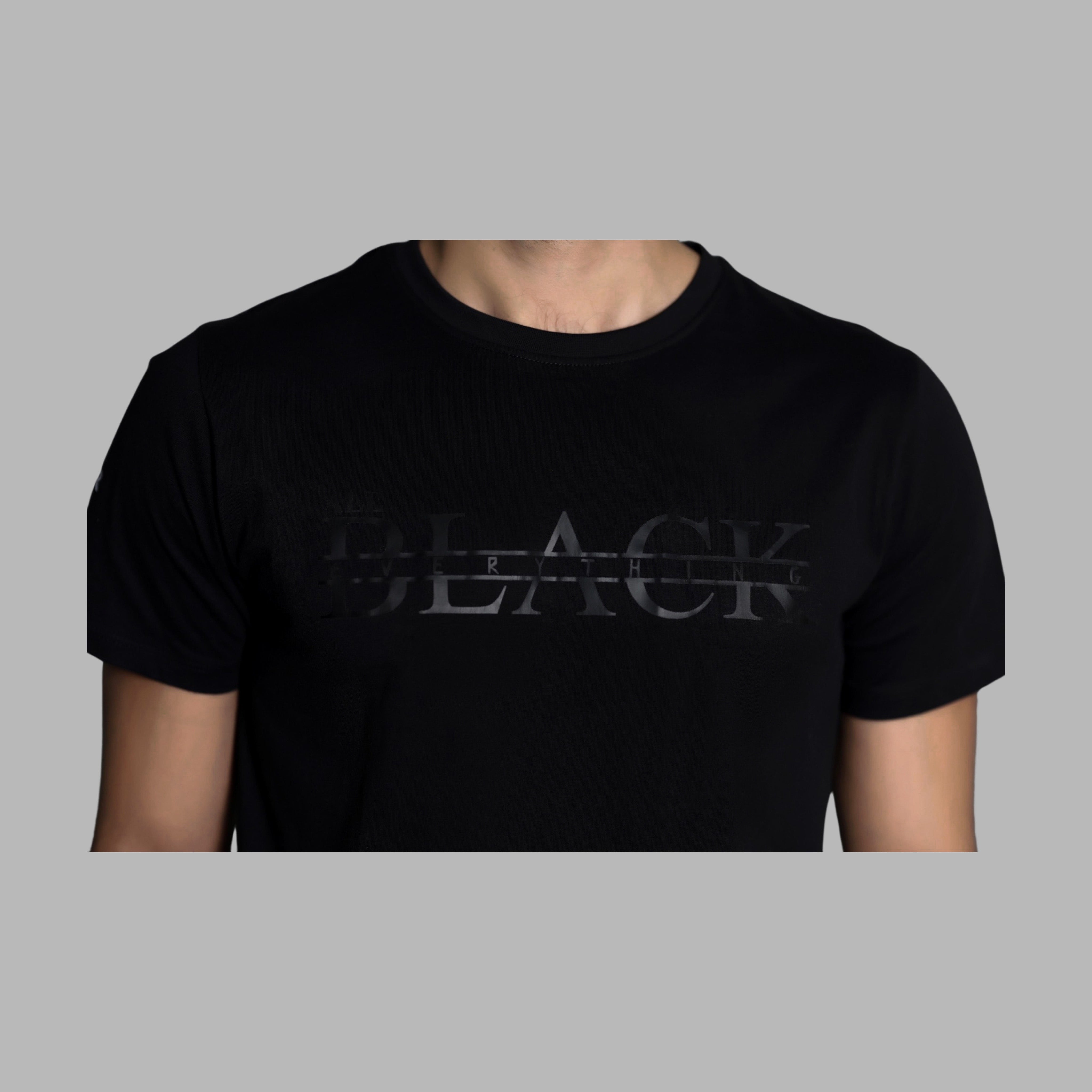 All Black Everything tee