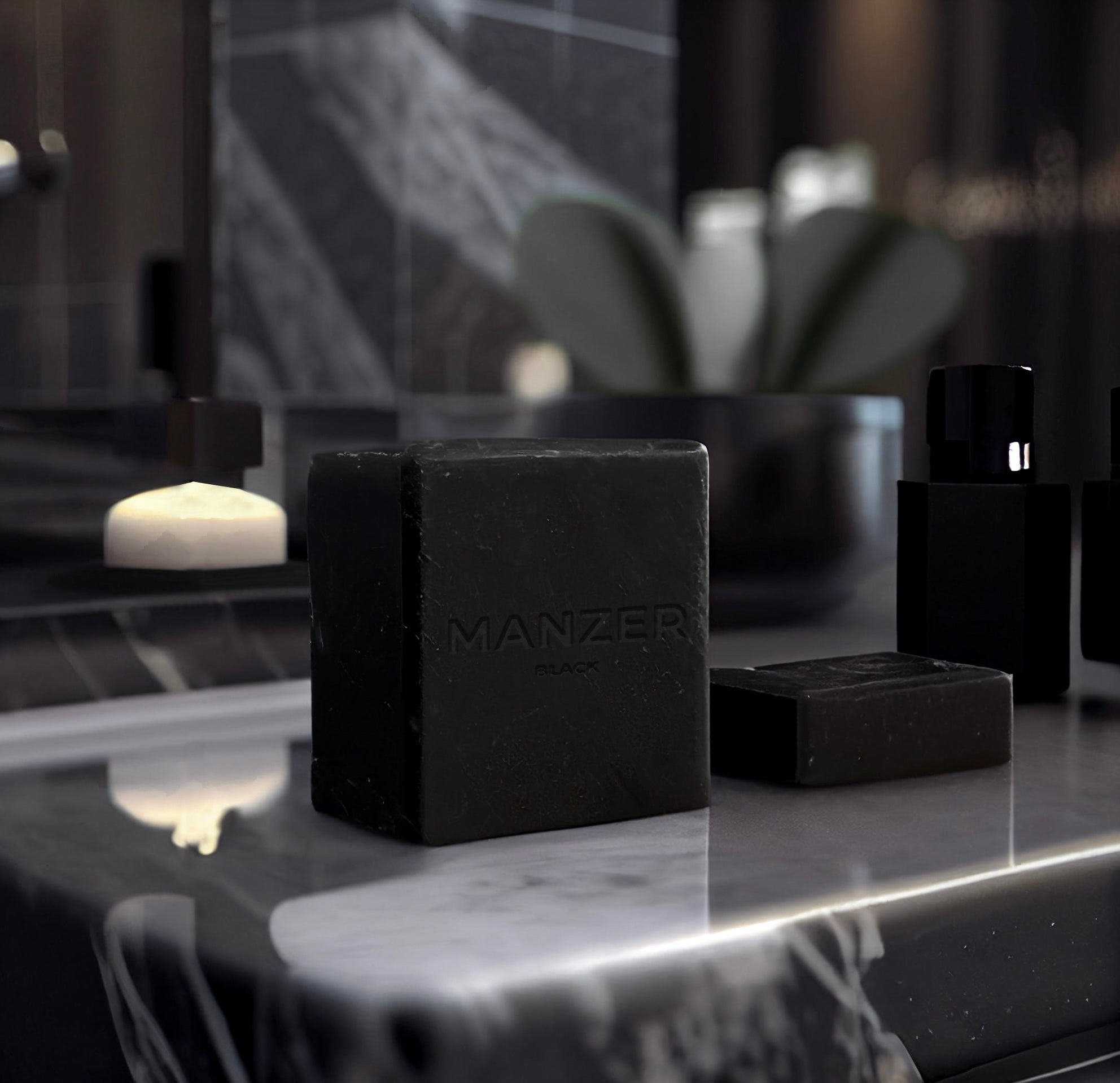 Black Handmade Soap